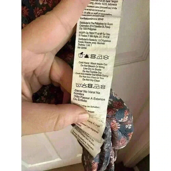 Cotton on Woven Marissa Gathered Front Mini Dress Size M Floral - Picture 4 of 6